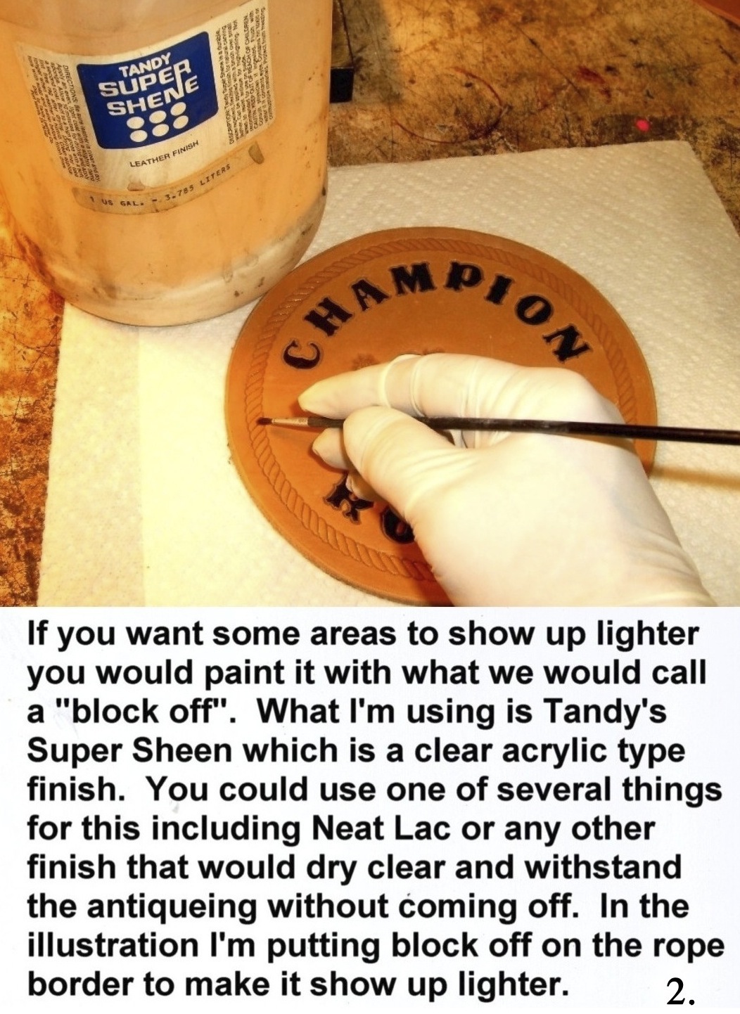 Sealing Leather After Dyeing? How Do I Do That?